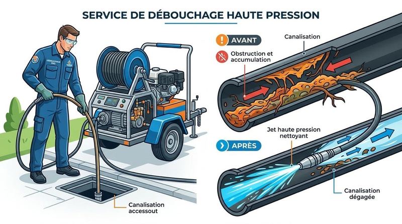 Débouchage Haute Pression